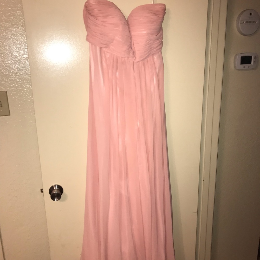 Strapless women’s Bridesmaid dress